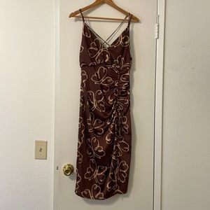 Brown Butterfly Dress - Urban Outfitters - Size Small
